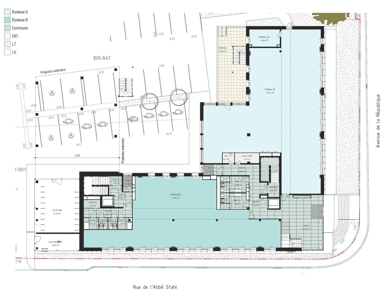 Bureau Marcq-en-Baroeul 3432m² Location bureau Marcq-en-Baroeul Nord OLBUR2426179 2